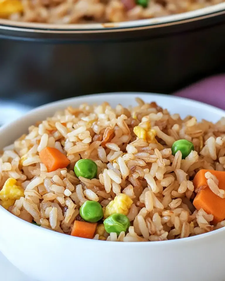 Homemade Quick and Easy Brown Fried Rice photo