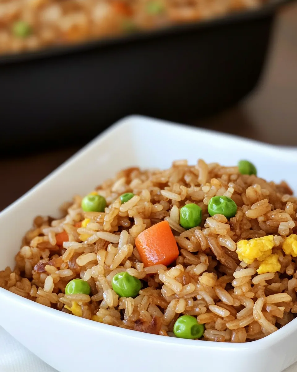 Easy Quick and Easy Brown Fried Rice recipe photo