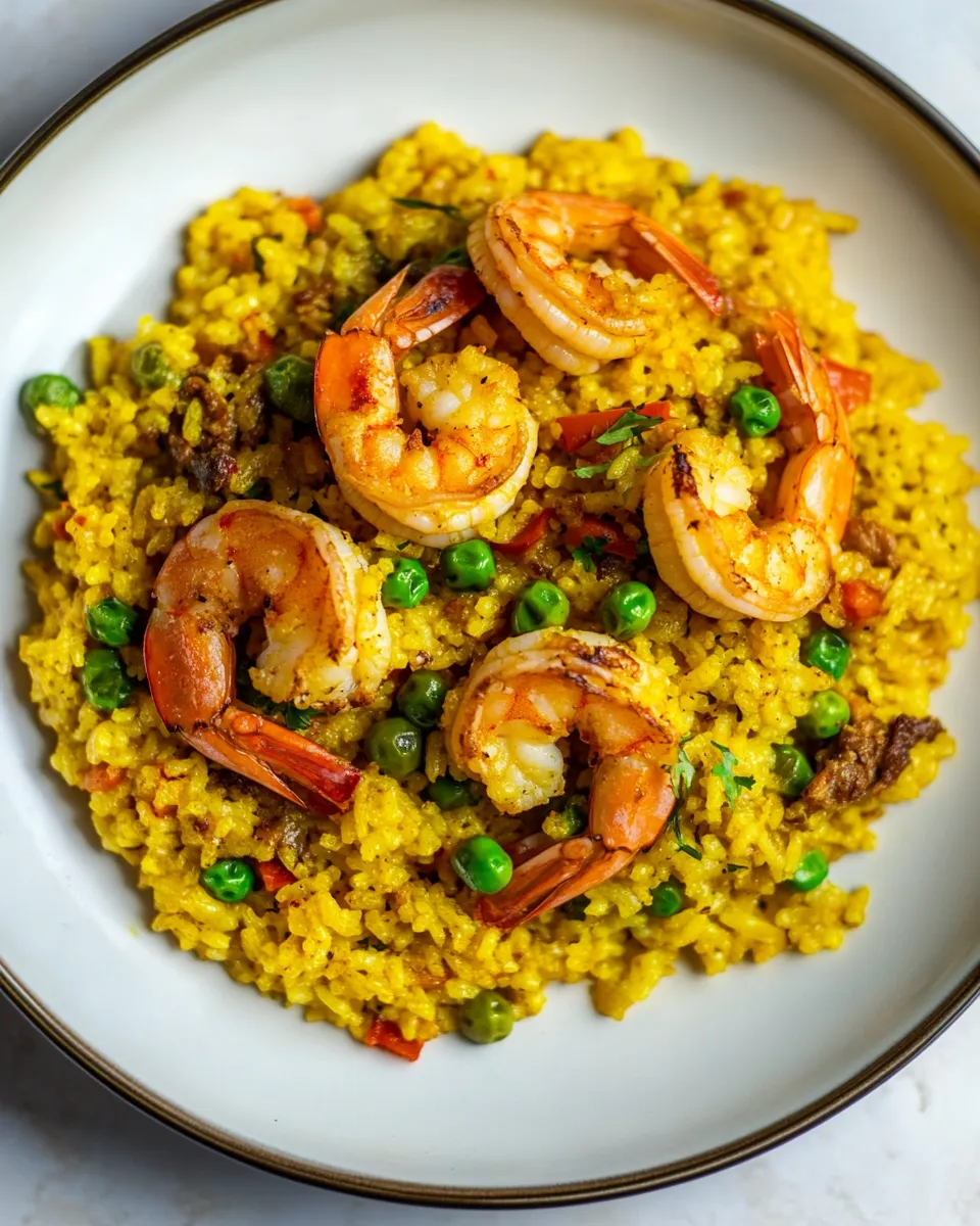 Classic Quinoa and Shrimp Paella image