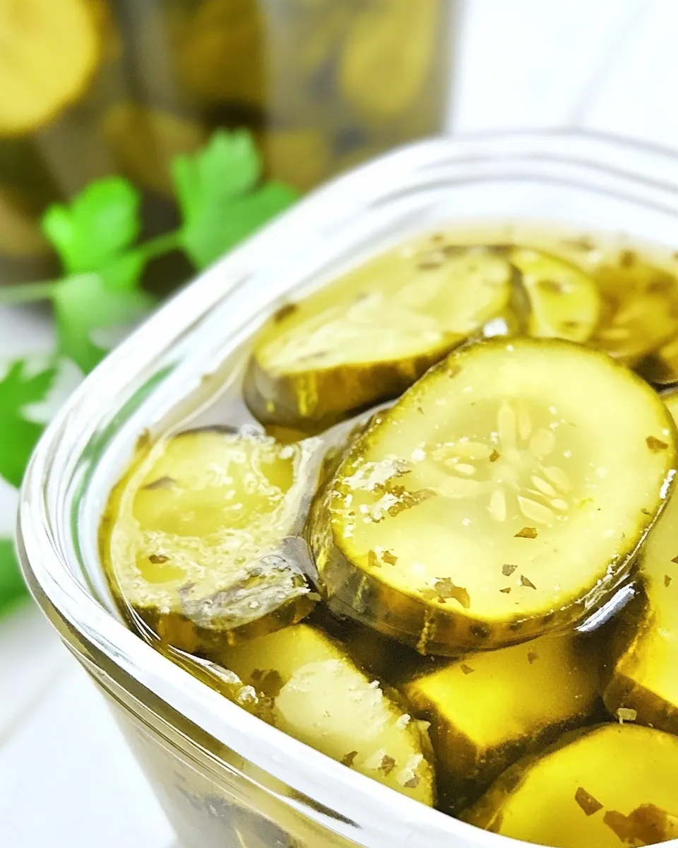 Easy Ranch Pickles recipe photo