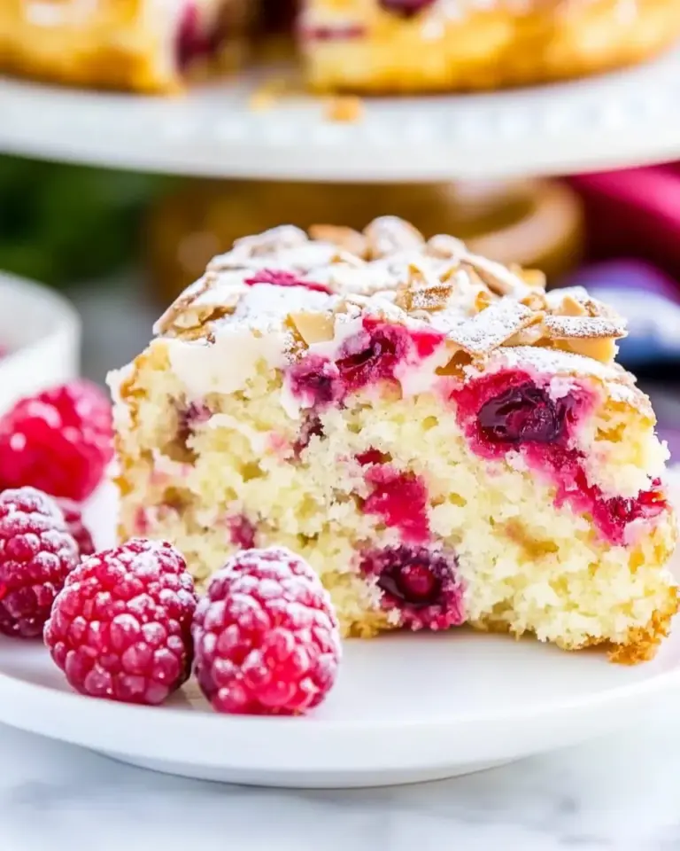 Homemade Raspberry Cream Cheese Coffee Cake photo