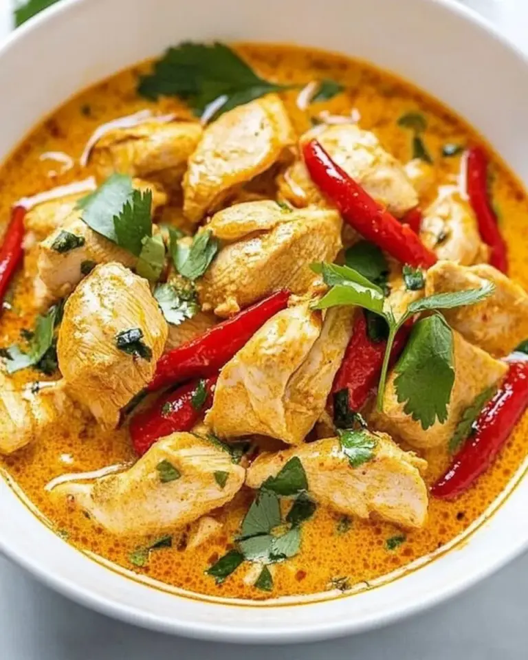 Homemade Red Chicken Curry photo