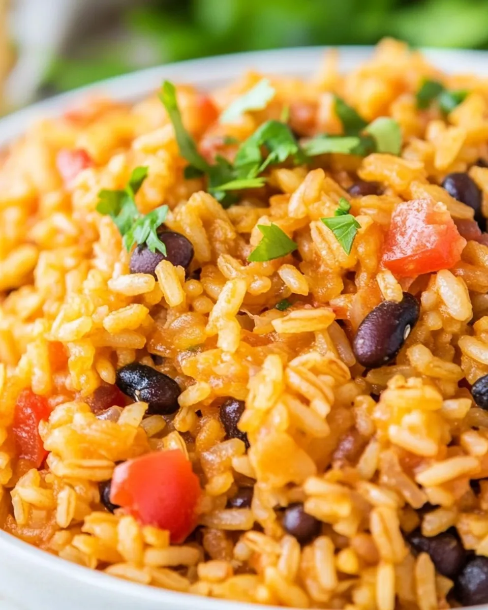 Delicious Red Rice and Beans Recipe image