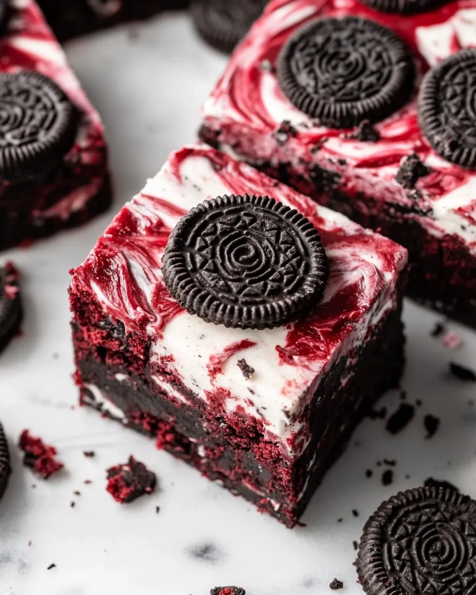 Classic Red Velvet Oreo Fudge image