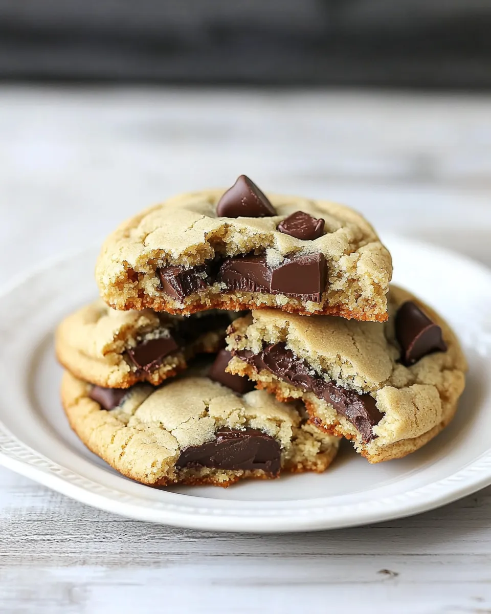 Delicious Reeses Cup Stuffed Chocolate Chip Cookies image