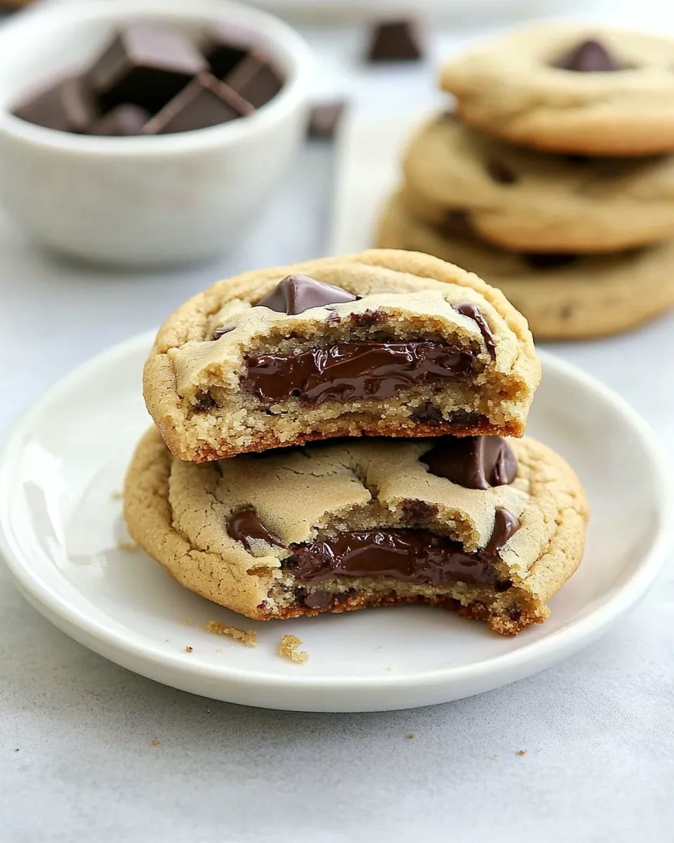 Best Reeses Cup Stuffed Chocolate Chip Cookies shot