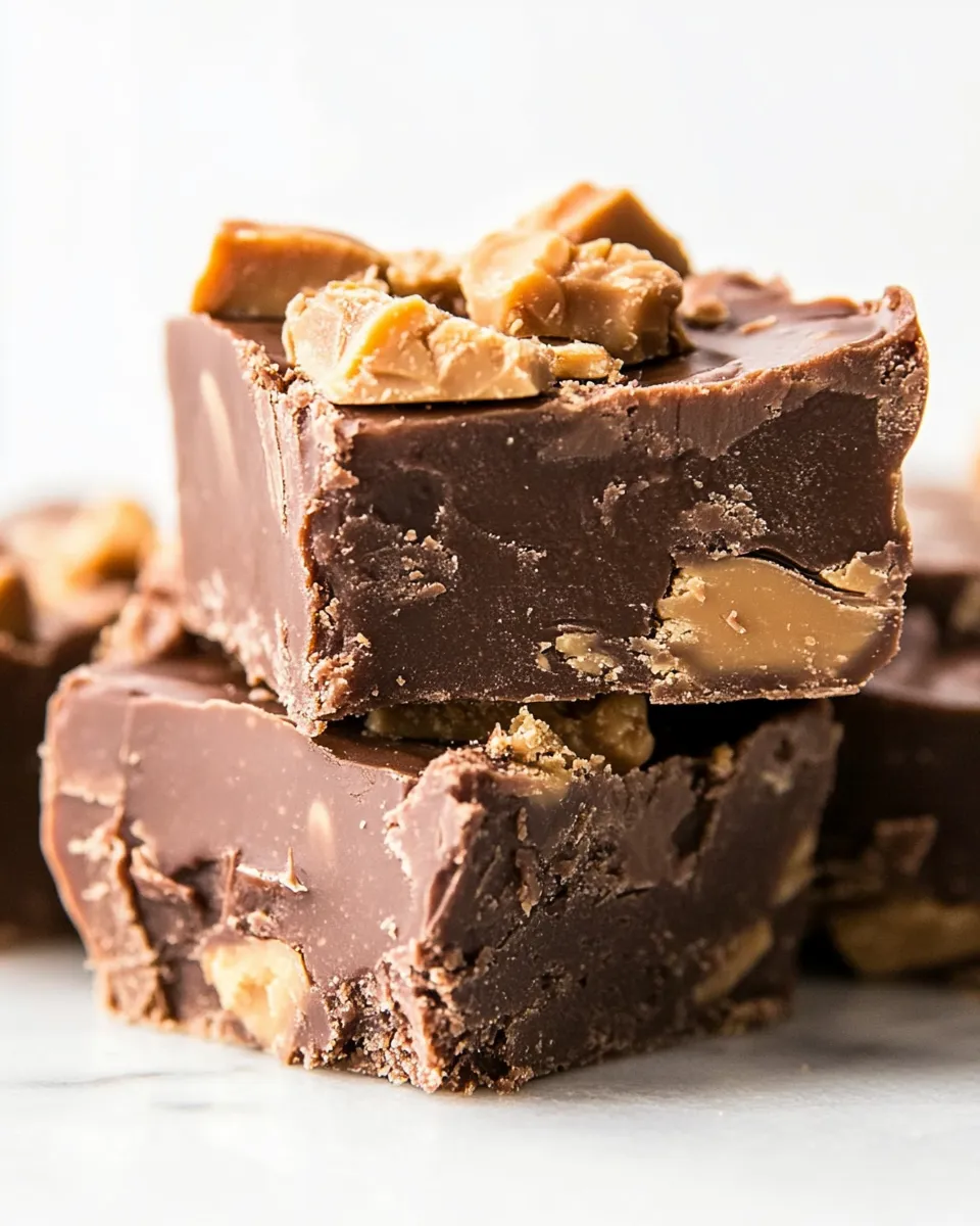 Easy Reeses Peanut Butter Fudge recipe photo