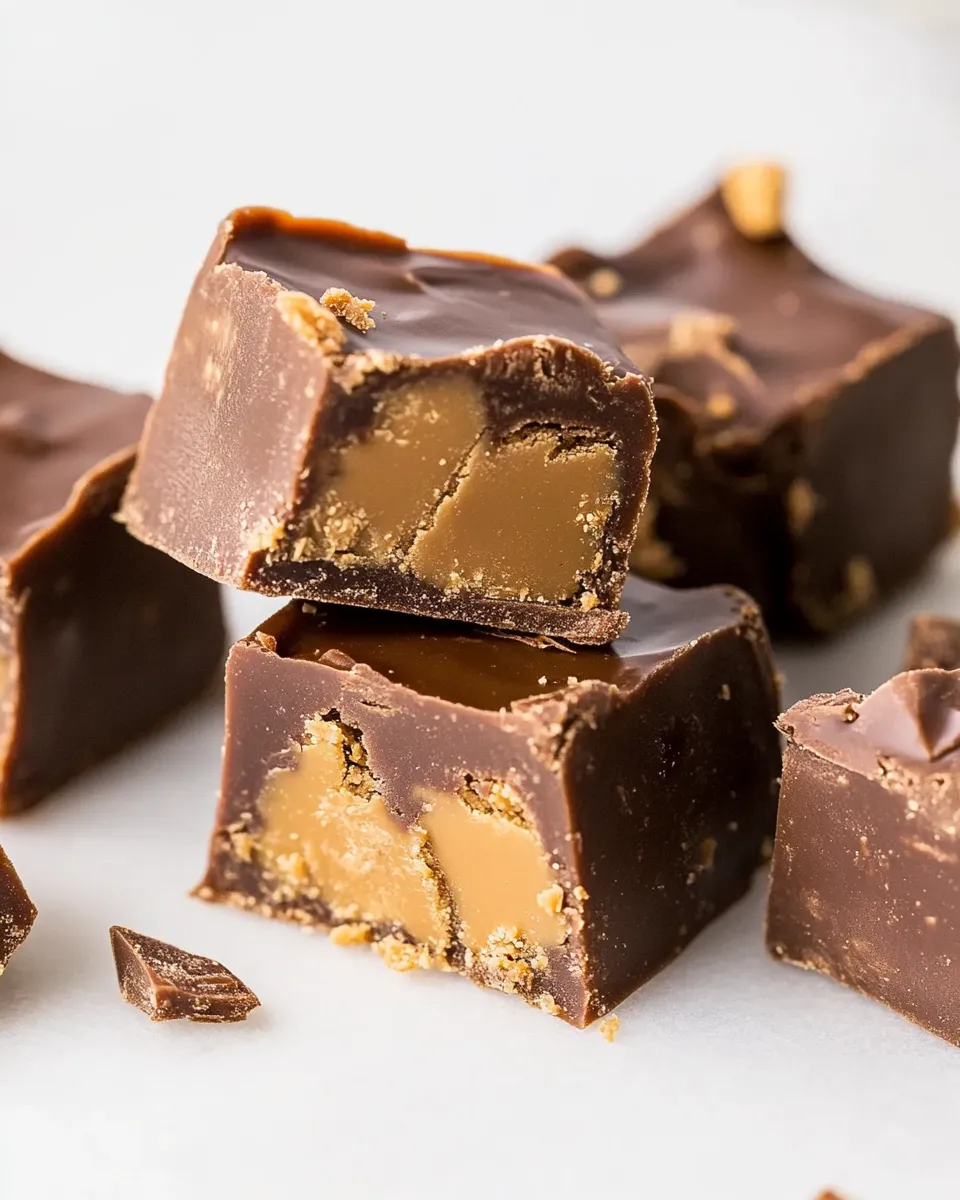 Delicious Reeses Peanut Butter Fudge shot