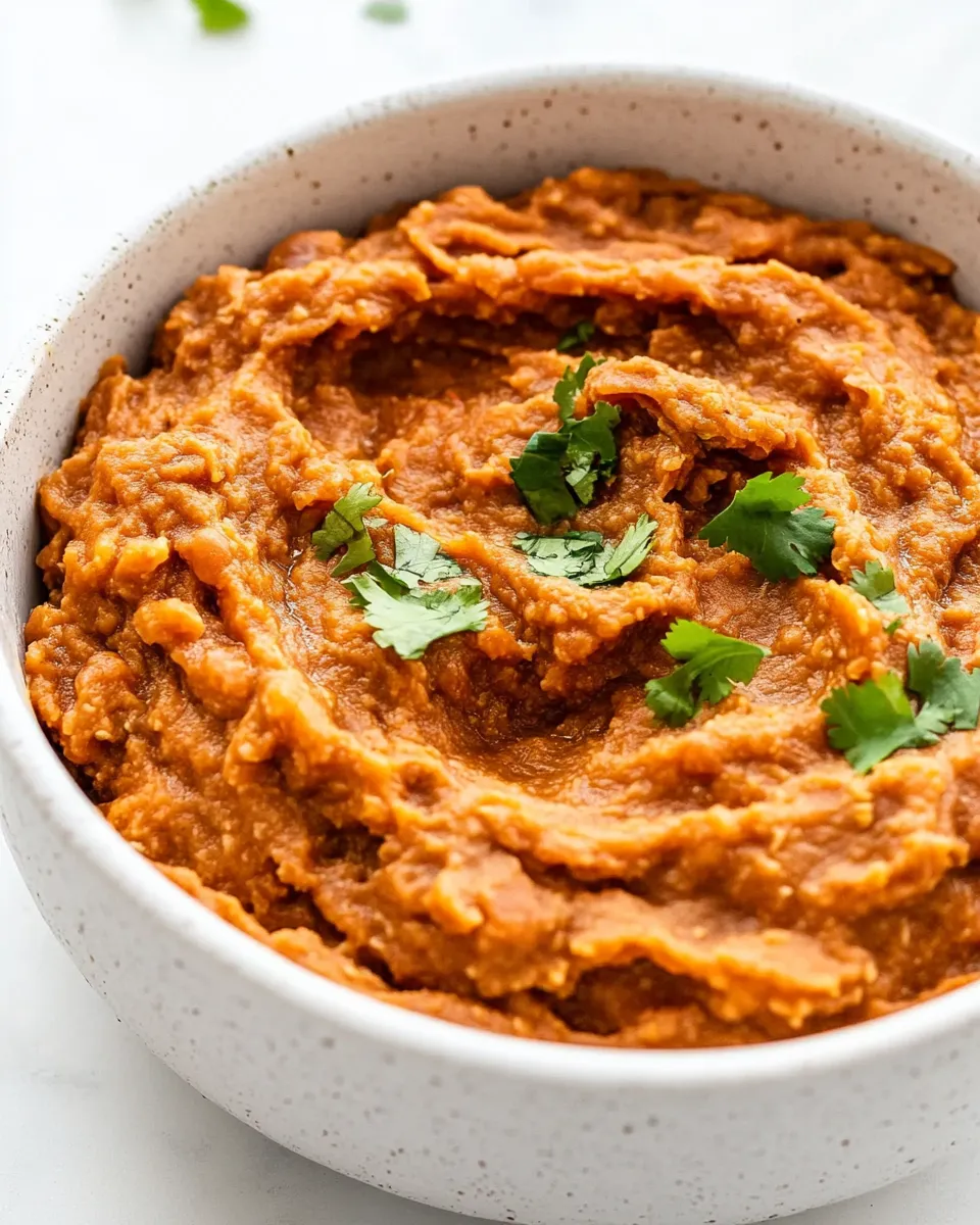 Easy Refried Beans recipe photo