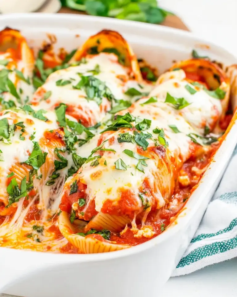 Homemade Ricotta Stuffed Shells photo