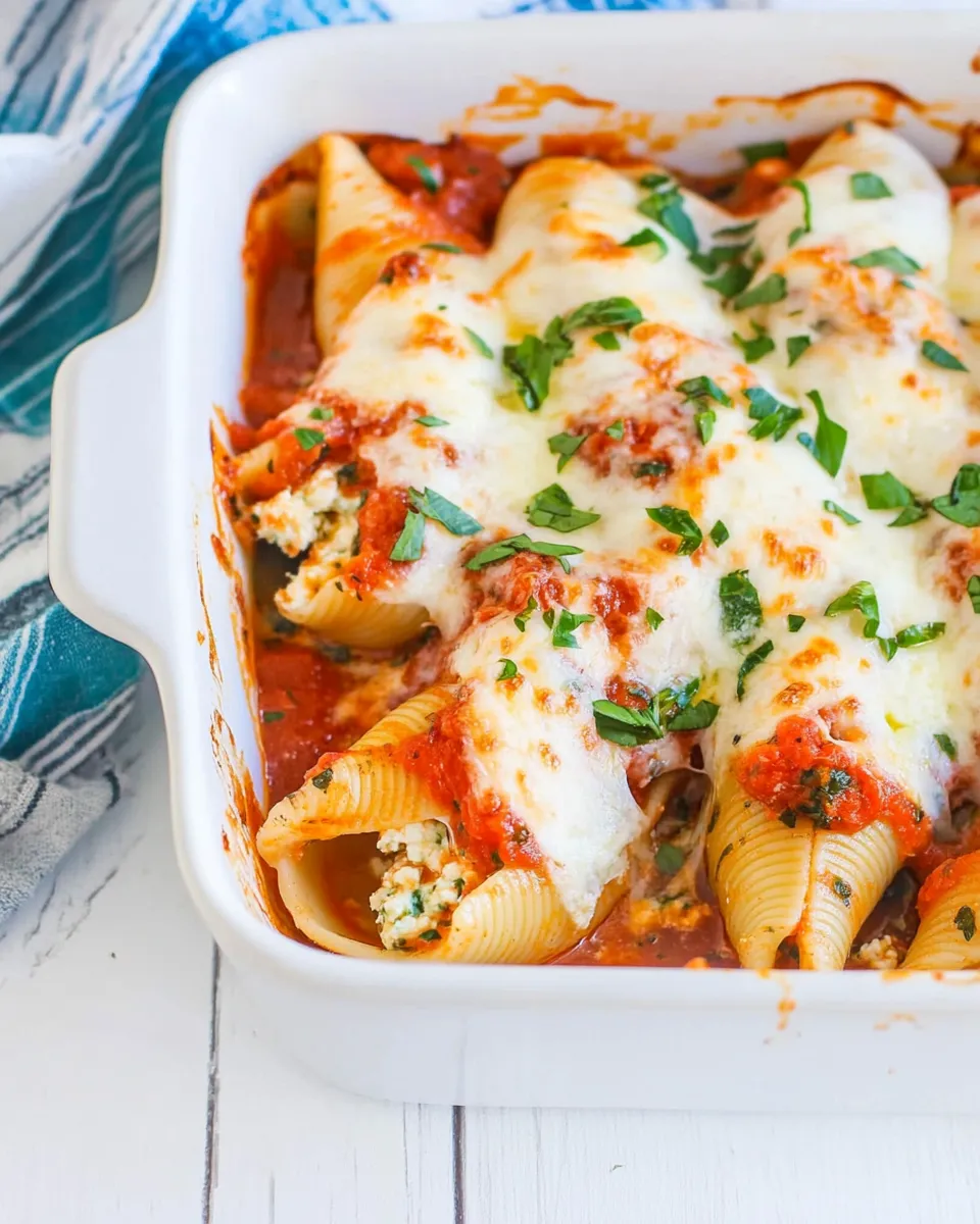 Classic Ricotta Stuffed Shells image