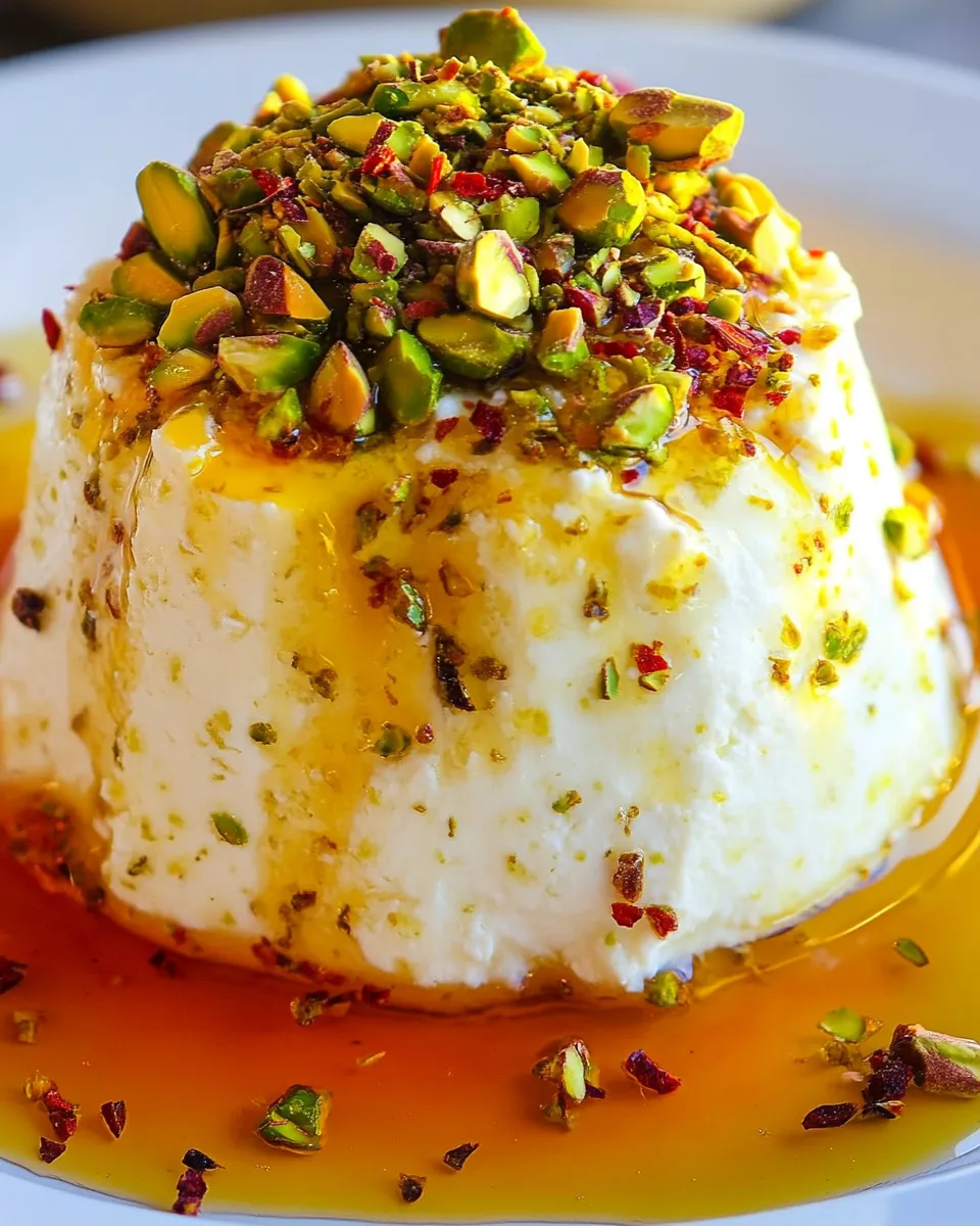 Classic Ricotta with Honey & Pistachios image