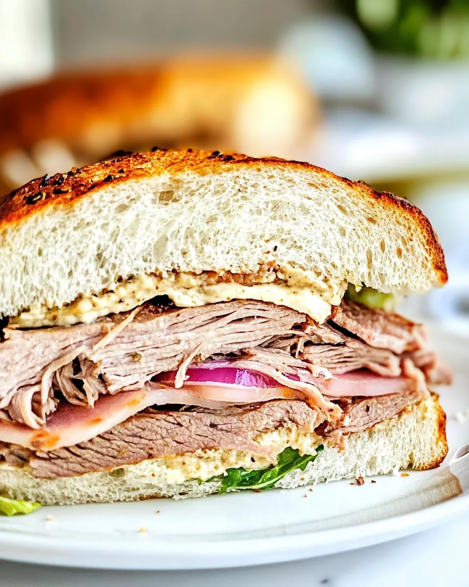 Classic Roast Beef Sandwich image