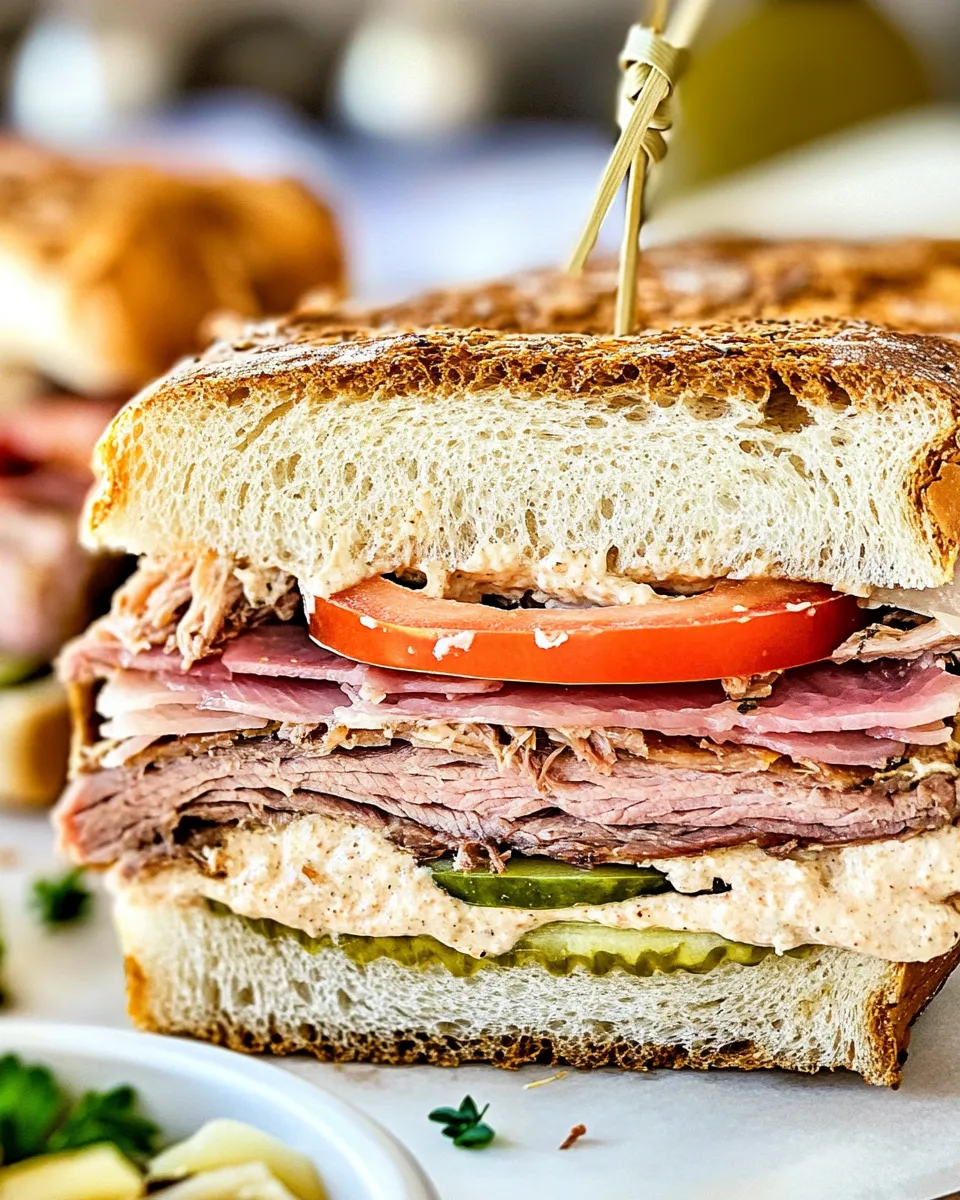 Easy Roast Beef Sandwich recipe photo