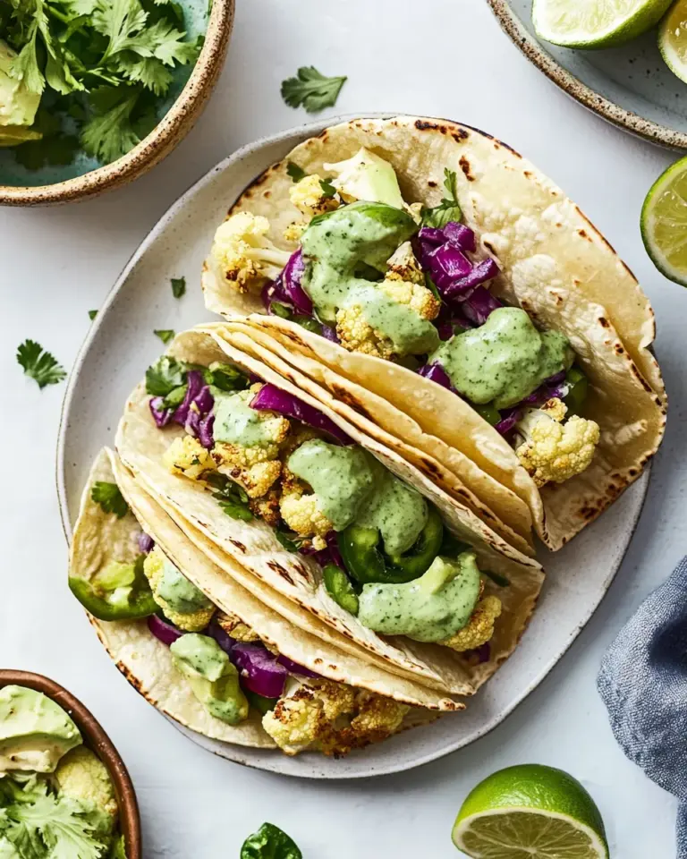 Easy Roasted Cauliflower Tacos photo