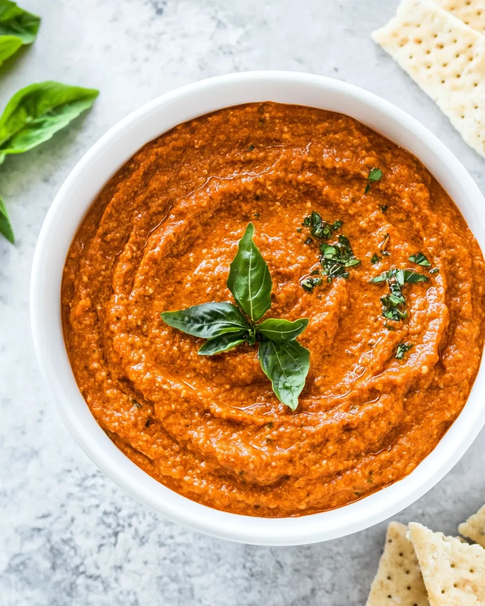 Classic Roasted Red Pepper Dip image