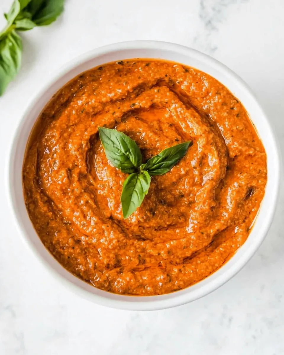 Easy Roasted Red Pepper Dip recipe photo