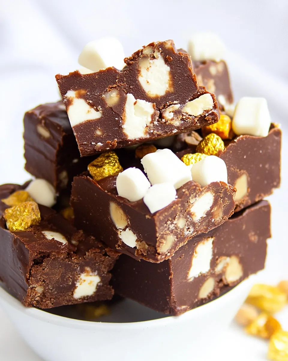 Classic Rocky Road Fudge Recipe image
