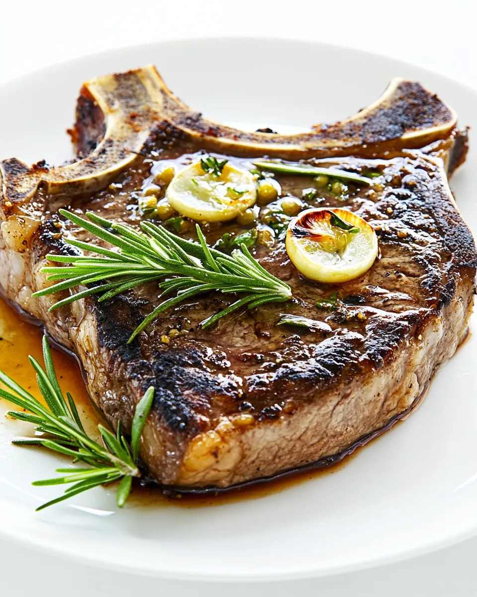 Easy Rosemary Garlic Steak photo