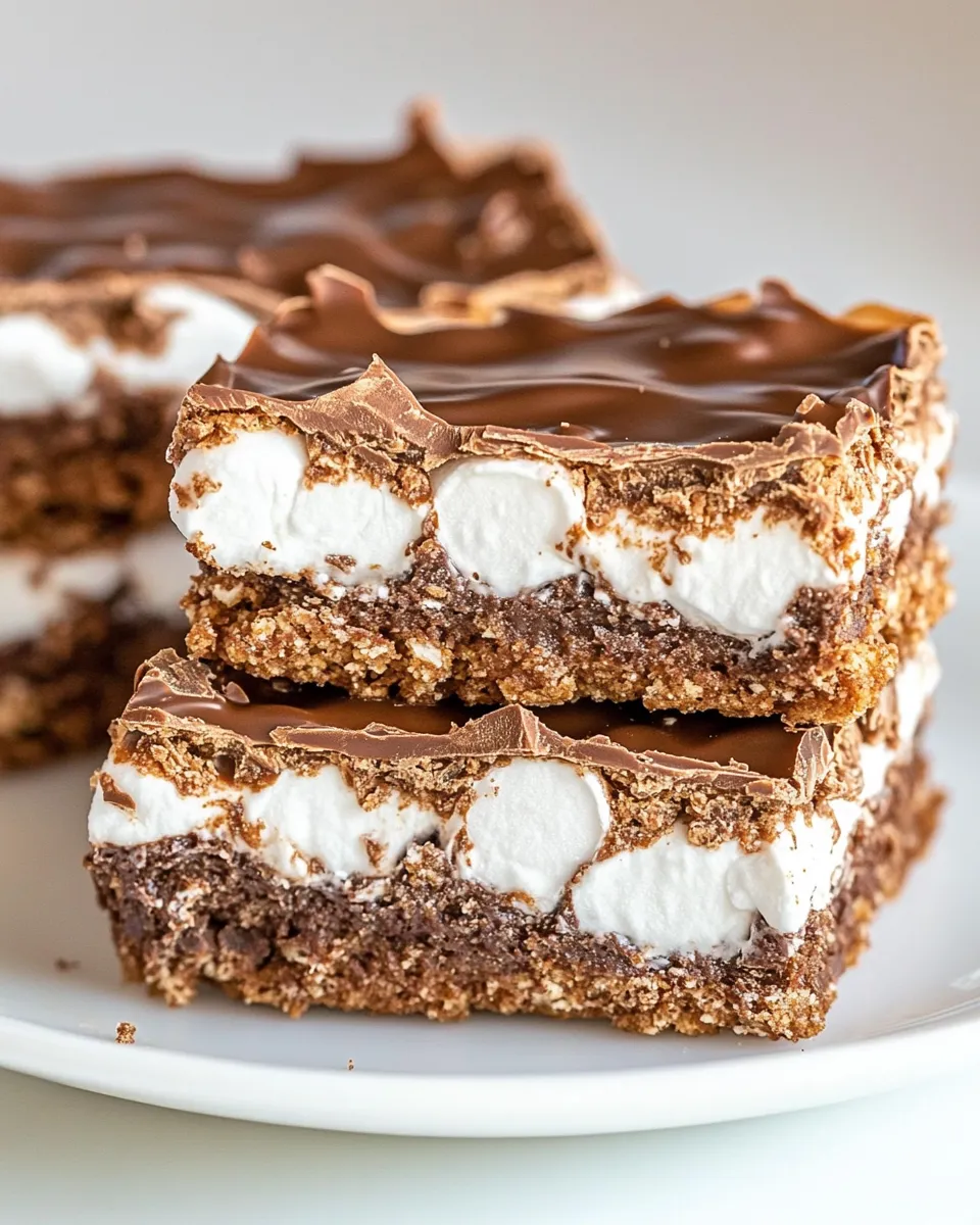 Best Royal Chocolate Marshmallow Bars dish photo