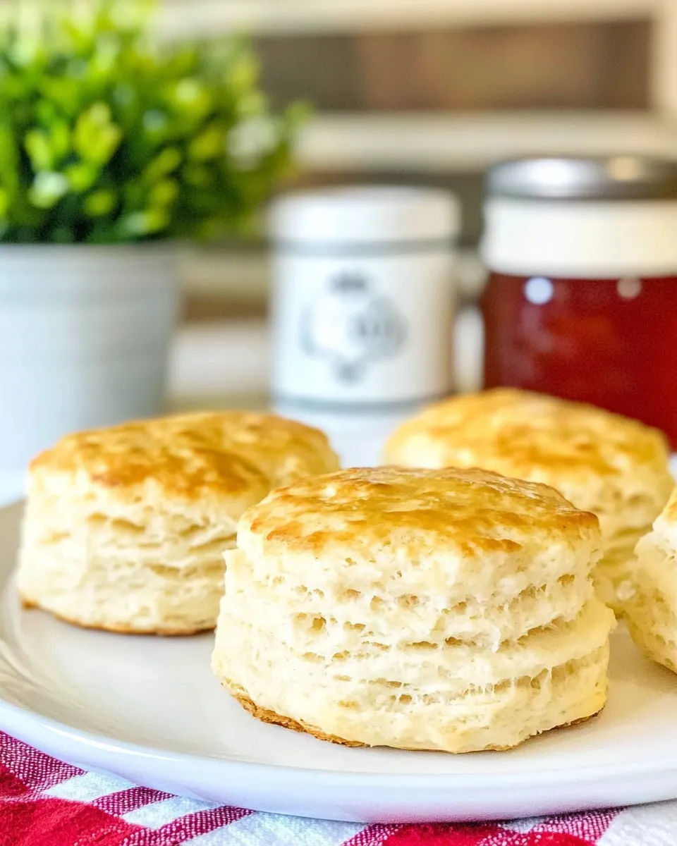 Delicious Ruby Slipper Buttermilk Biscuits shot
