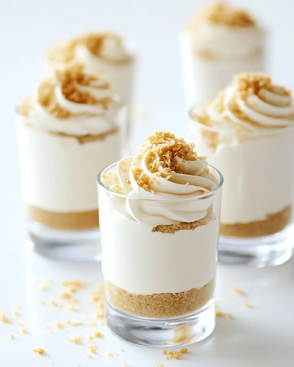 Classic Rumchata Cheesecake Pudding Shots image