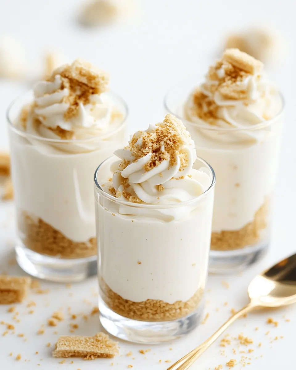 Easy Rumchata Cheesecake Pudding Shots recipe photo