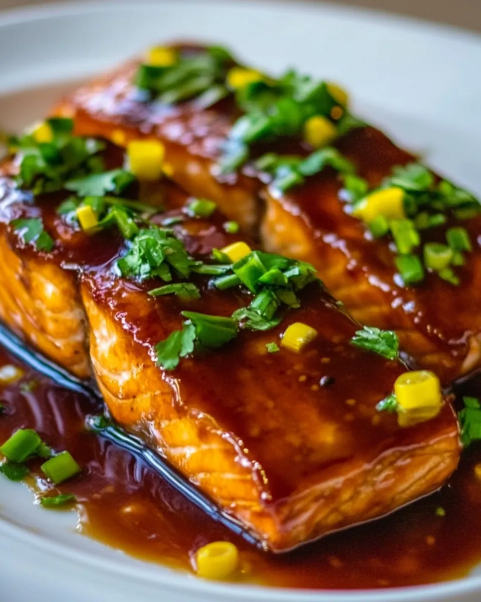 Easy Salmon Teriyaki Recipe shot