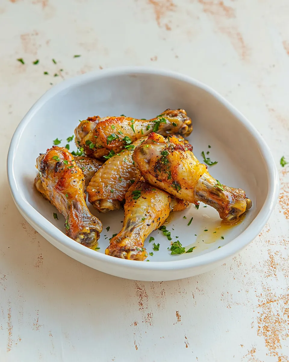 Delicious Salt-and-Pepper Chicken Wings shot