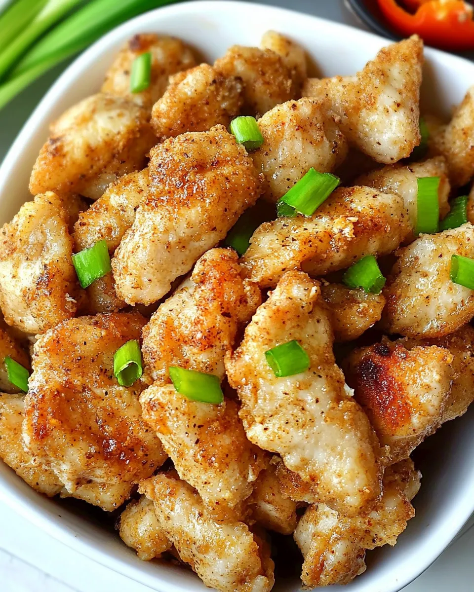 Homemade Salt and Pepper Chicken photo