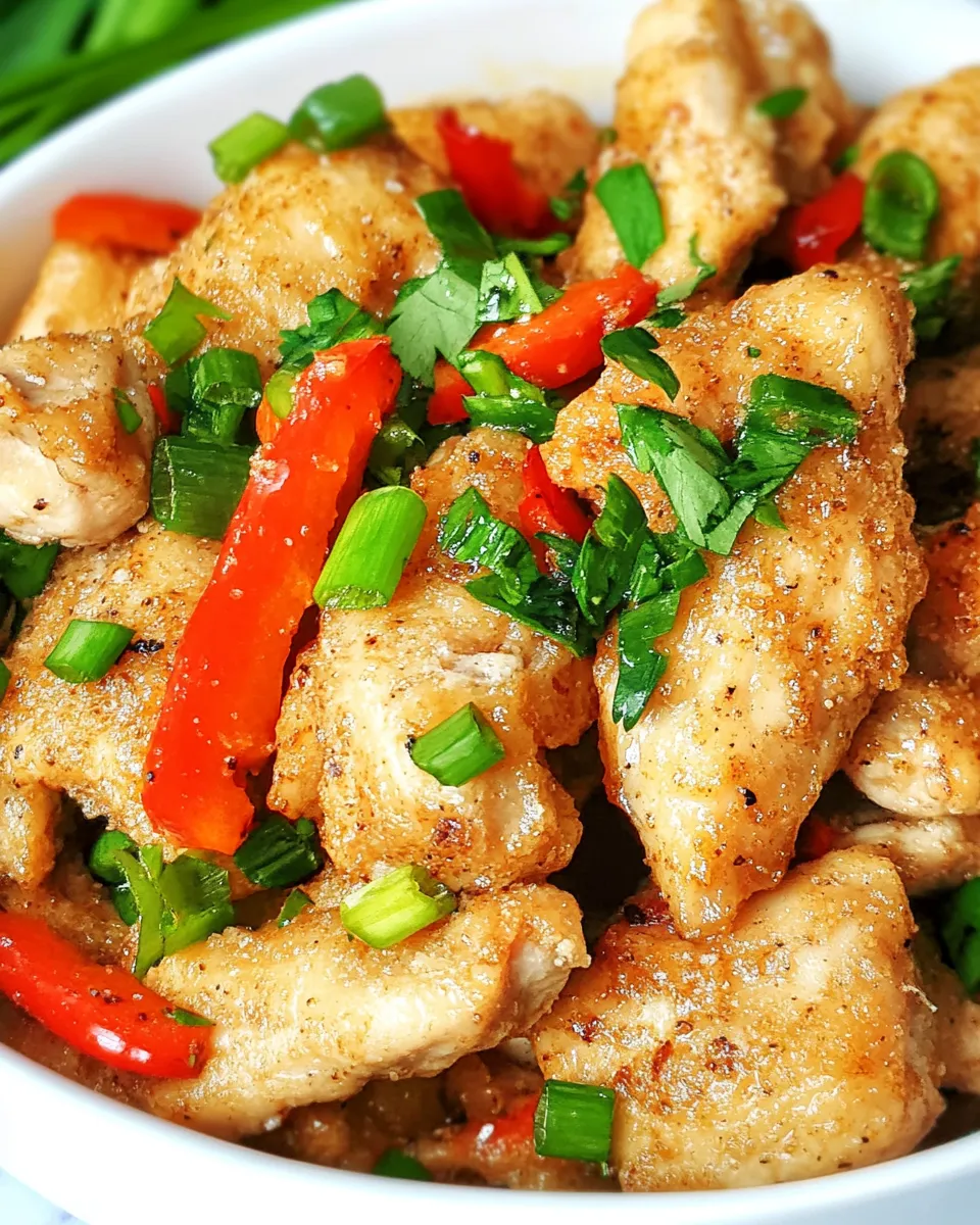 Classic Salt and Pepper Chicken image