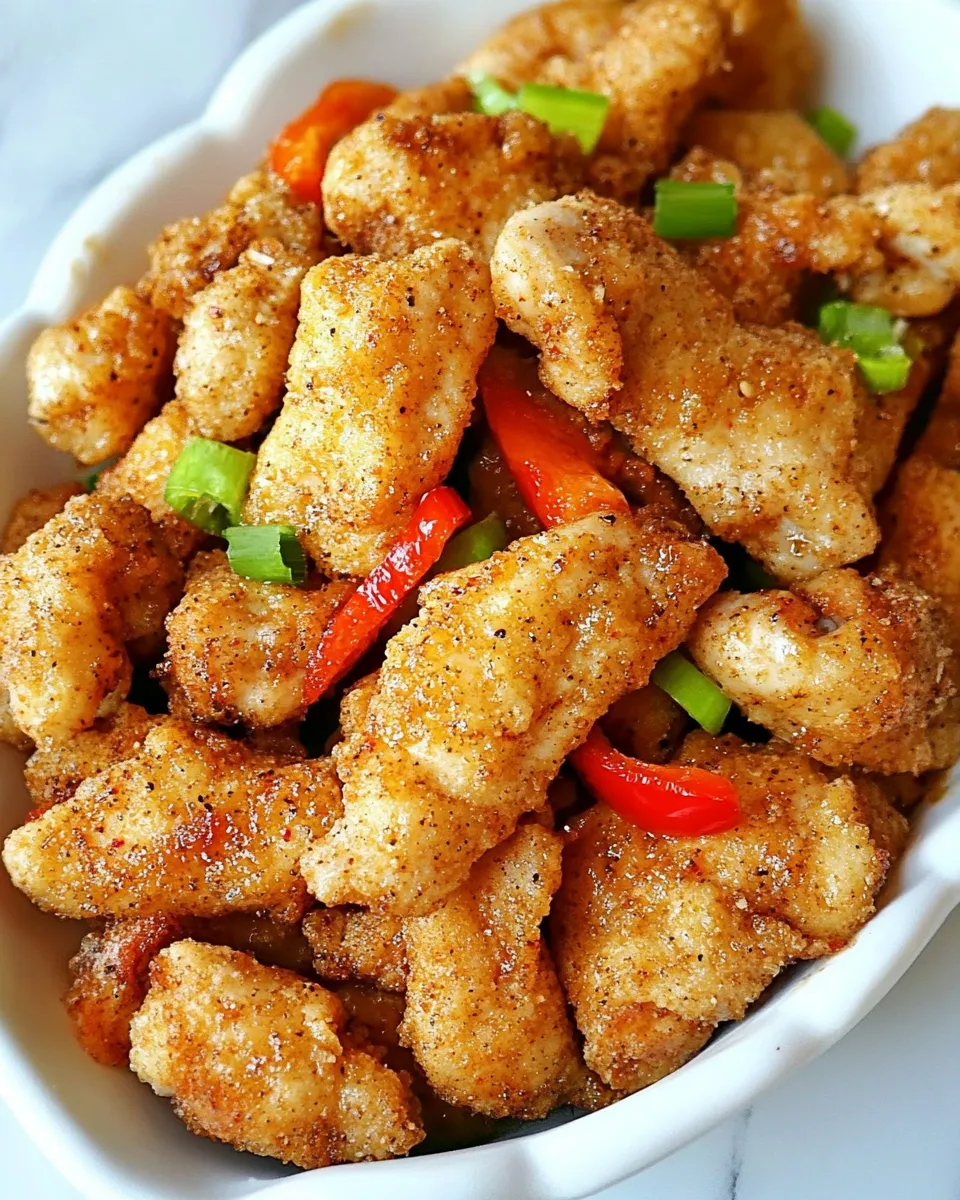 Easy Salt and Pepper Chicken recipe photo