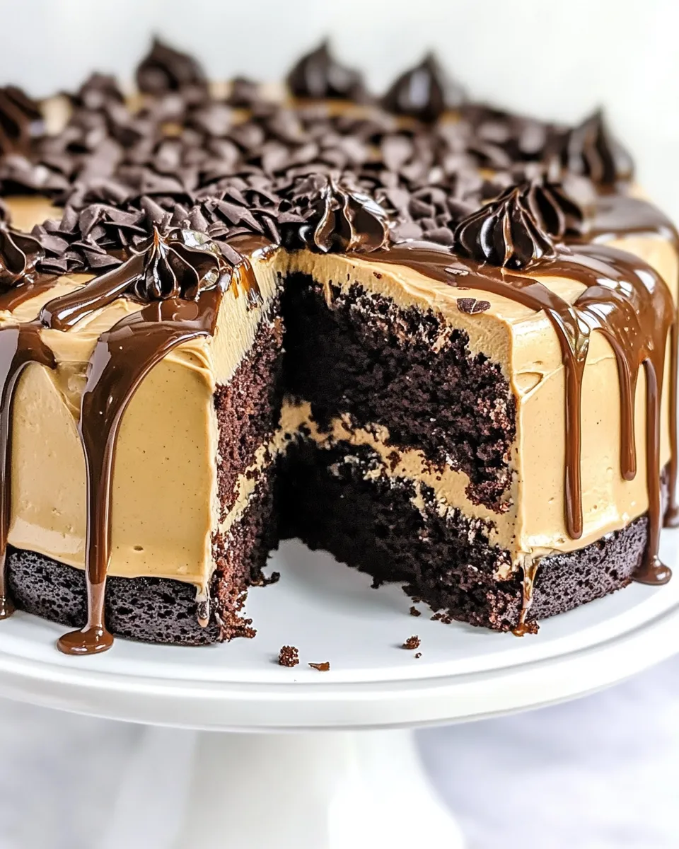 Classic Salted Caramel Chocolate Cake image