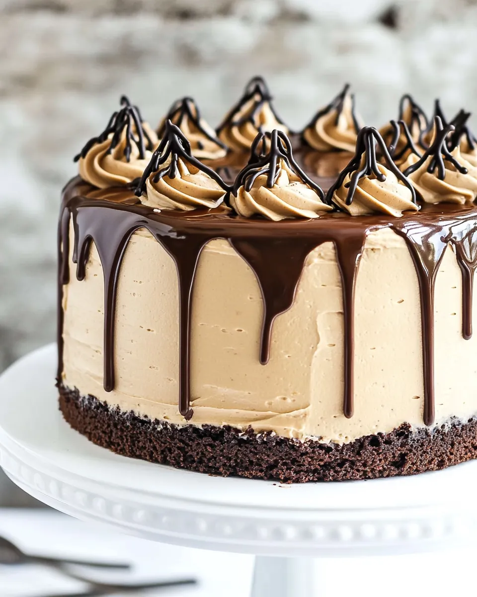 Delicious Salted Caramel Chocolate Cake shot