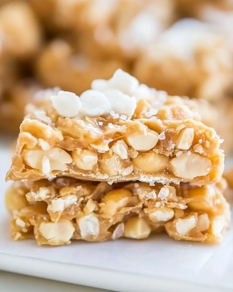 Delicious Salted Peanut Chews shot