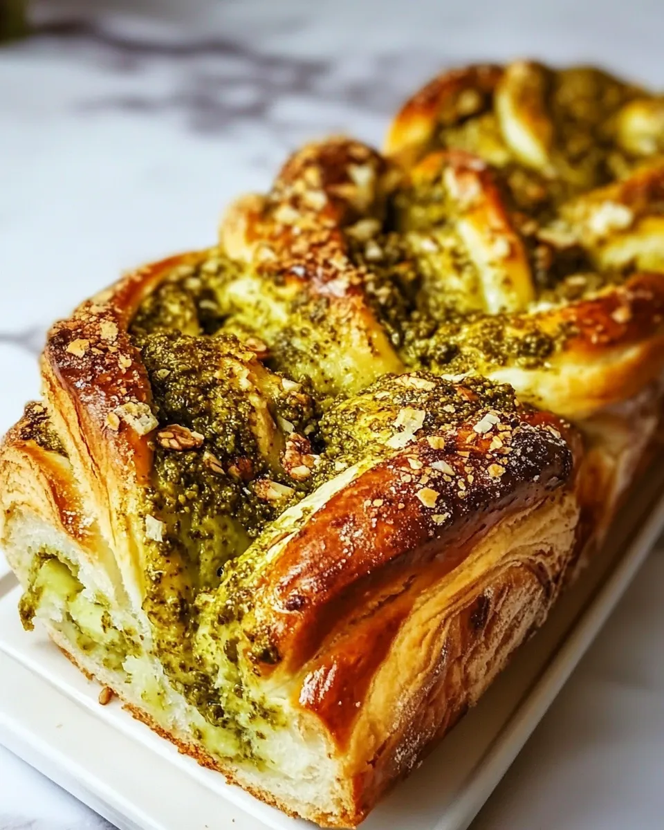 Classic Savory Pesto Babka image