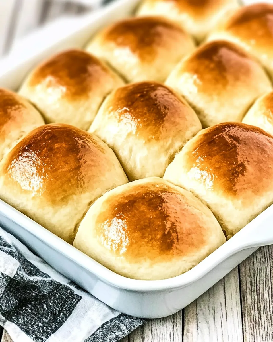Homemade School Cafeteria Yeast Rolls recipe photo