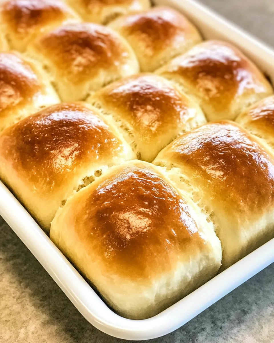 Classic School Cafeteria Yeast Rolls dish photo