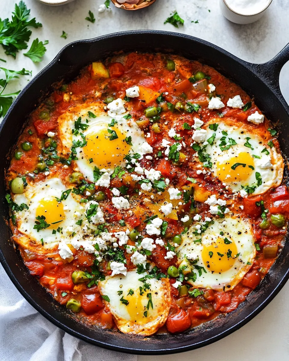Homemade Shakshuka recipe photo