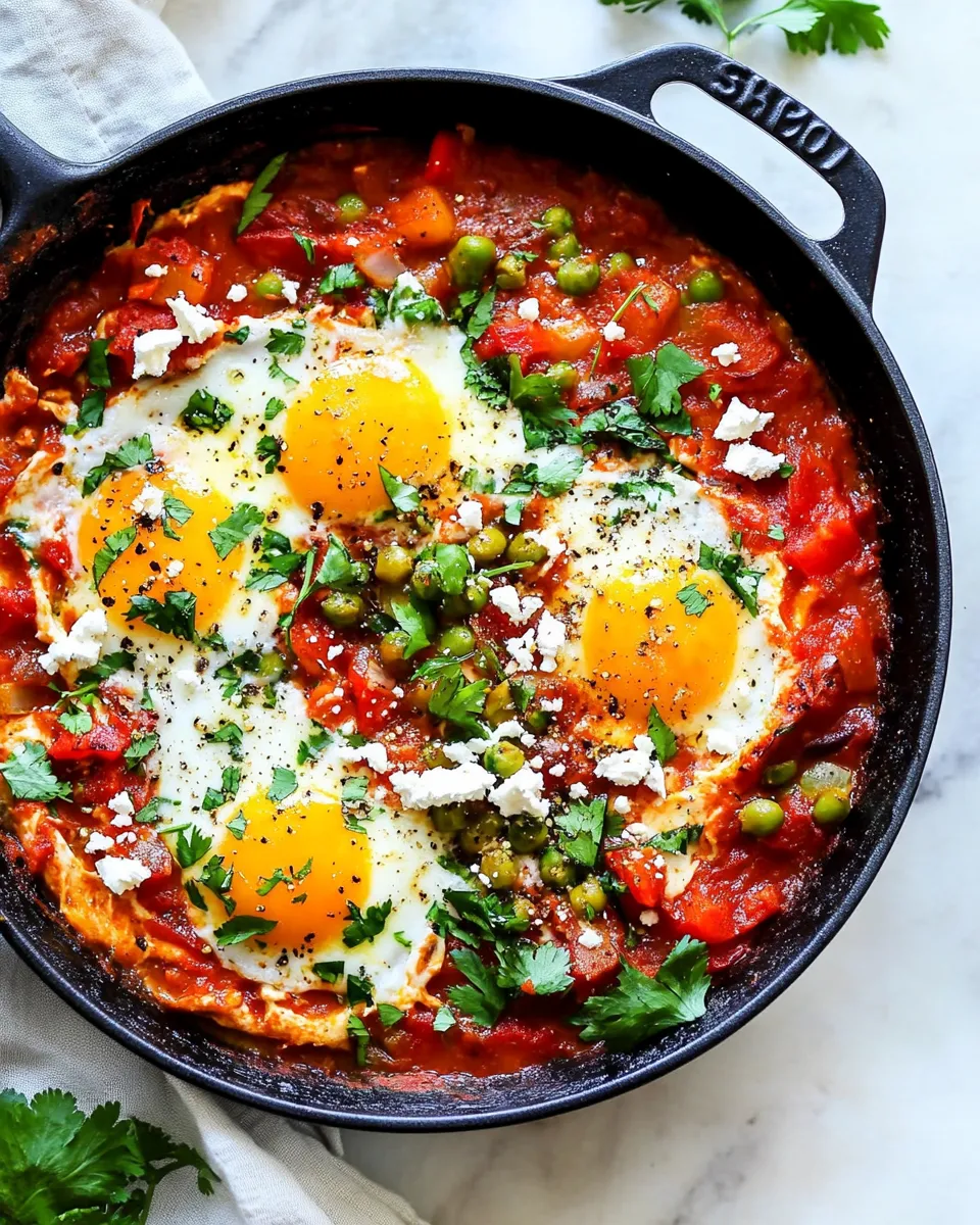 Classic Shakshuka dish photo