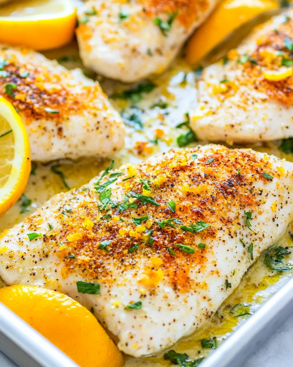 Delicious Sheet Pan Lemon Pepper Chicken shot