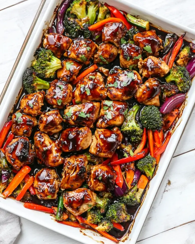 Easy Sheet Pan Teriyaki Chicken With Vegetables photo