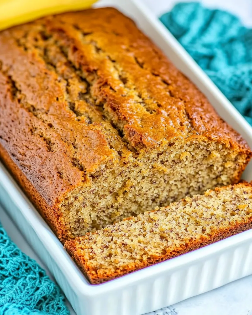 Homemade Simple Banana Bread photo