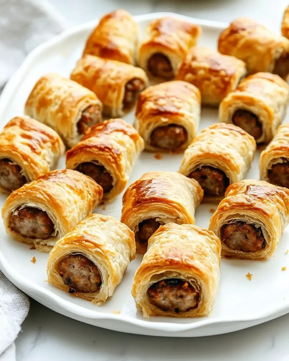 Classic Simple and Delicious Sausage Rolls image