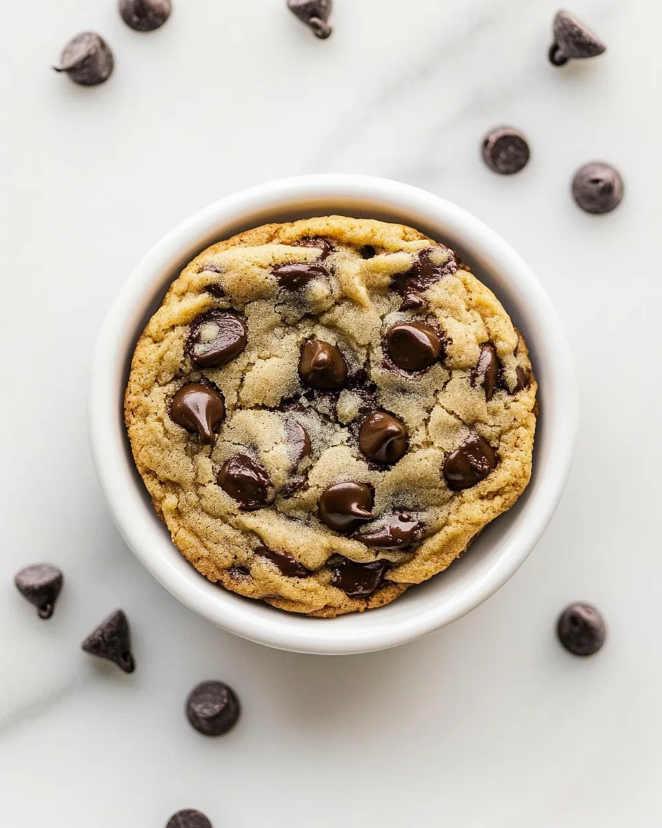 Classic Single Serve Chocolate Chip Cookie recipe photo