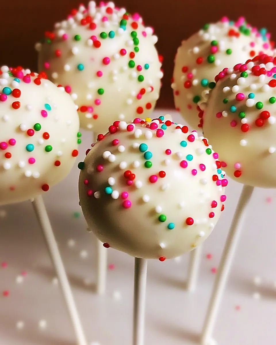 Delicious Skinny Cake Pops shot
