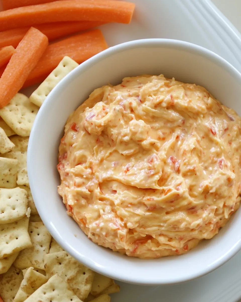 Classic Skinny Pimento Cheese Spread image