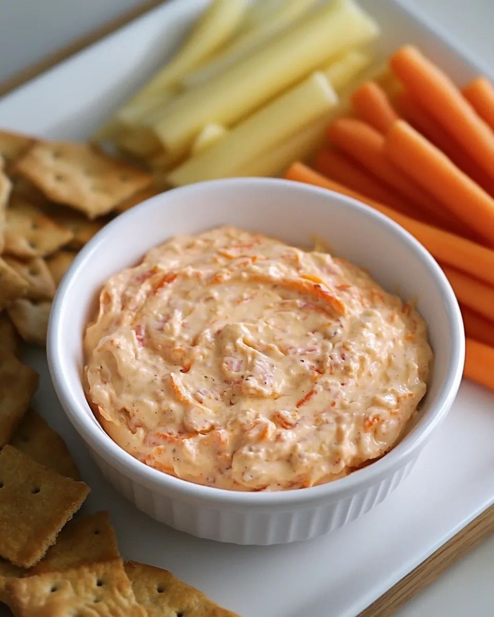 Delicious Skinny Pimento Cheese Spread recipe photo