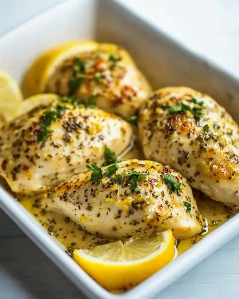 Easy Slow Cooker Greek Lemon Chicken photo