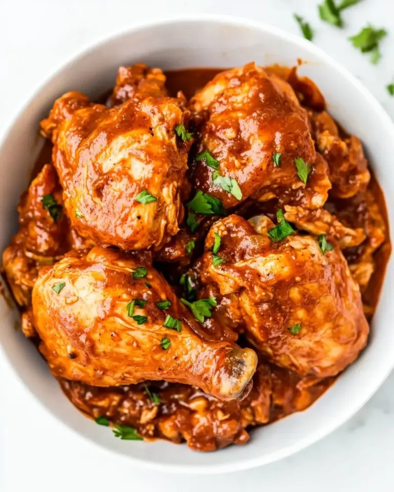 Easy Slow Cooker Hawaiian Barbecue Chicken photo